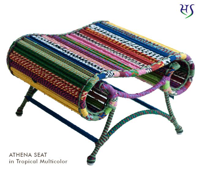 Athena Seat Katran Collection in Tropical MultiColor by Sahil & Sarthak